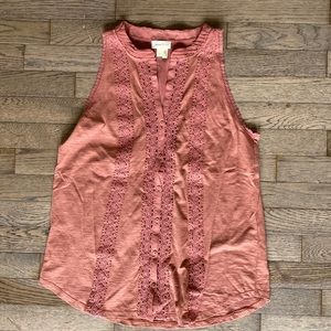 Anthropologie sleeveless top